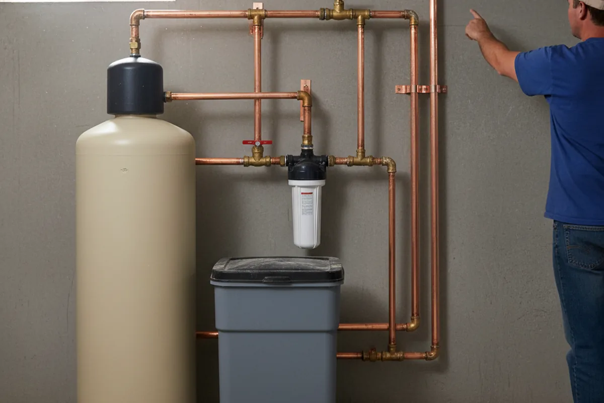 Whole-house water treatment system installed in Phoenix